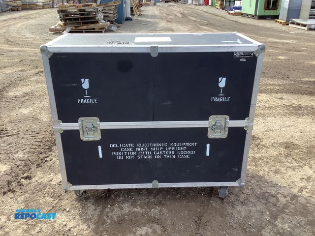 Lot 2-73089 - 49” W x 21” L x 42” T Rolling Latching TV Case