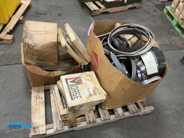 Lot 2-21480 - Skid of assorted Band Saw Blades, assorted sizes