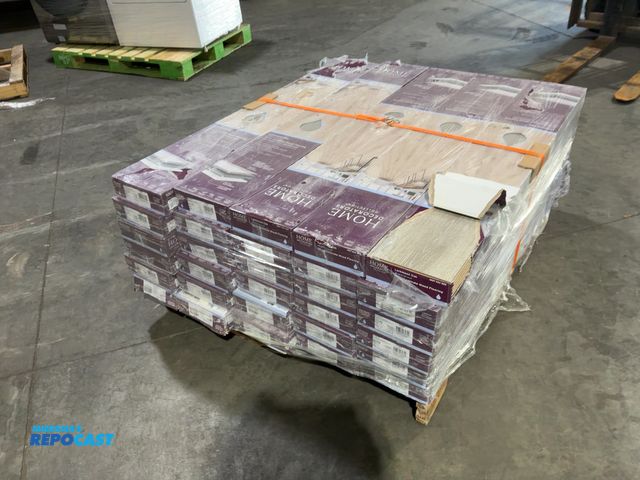 Lot 2-74128 - Lot of (30) boxes of Home Decorators laminate flooring, Larkmead oak, 7.56” x 50.63, 15.95 sq ft per...