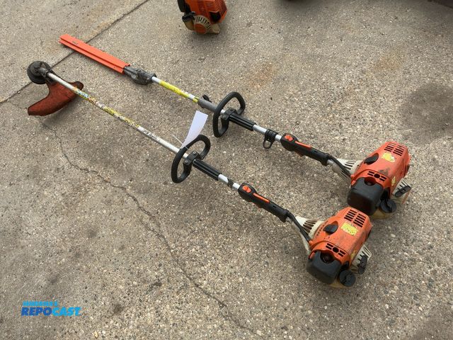 Lot 2-42303 - Lot of (1) Stihl FS90R String Trimmer and (1) Stihl KM130R Power Head with Hedge Trimmer Attachment,...