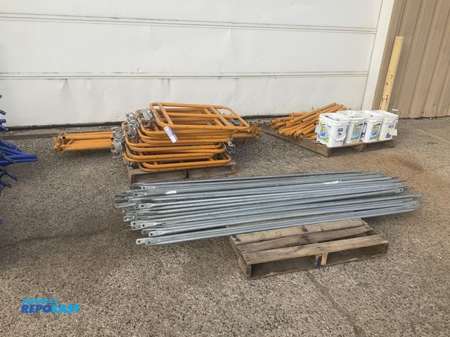 Lot 2-33326 - (3) skids of scaffolding parts