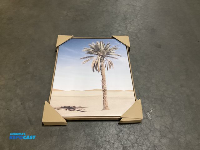 Lot 2-75980 - Palm tree picture, 30”x24”x2”