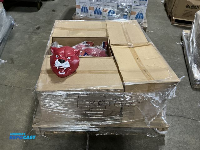 Lot 2-69543 - Skid of (30) Washington State Cougar Foam Heads