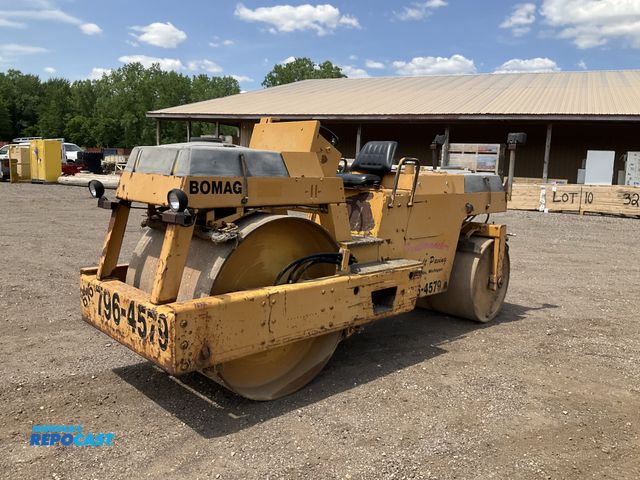 Lot 2-44709 - Bomag BW 4 AS Double Drum Vibratory Roller