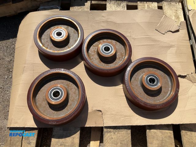 Lot 2-33321 - (4) Räder Vogel Heavy-Duty Industrial Wheels