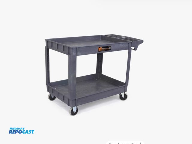 Lot 2-10990 - WEN 73004 extra wide service cart