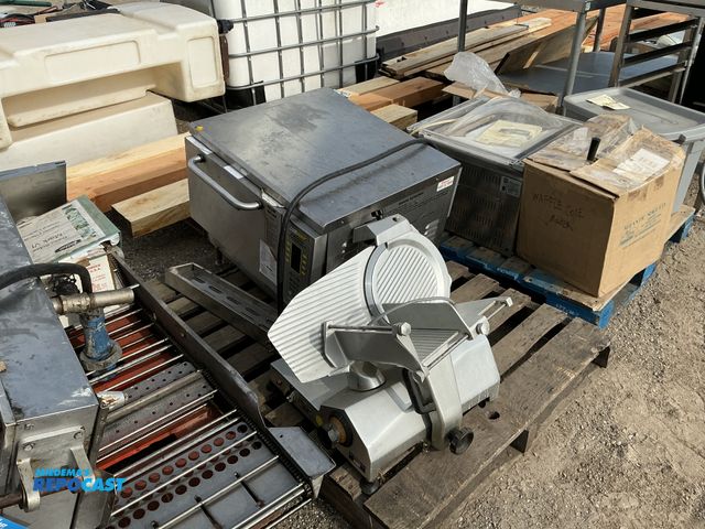 Lot 2-91196 - 26”x24”x24.5”H Subway turbo chef high speed toasting oven, and a univex corporation 115V 7512 alumin...