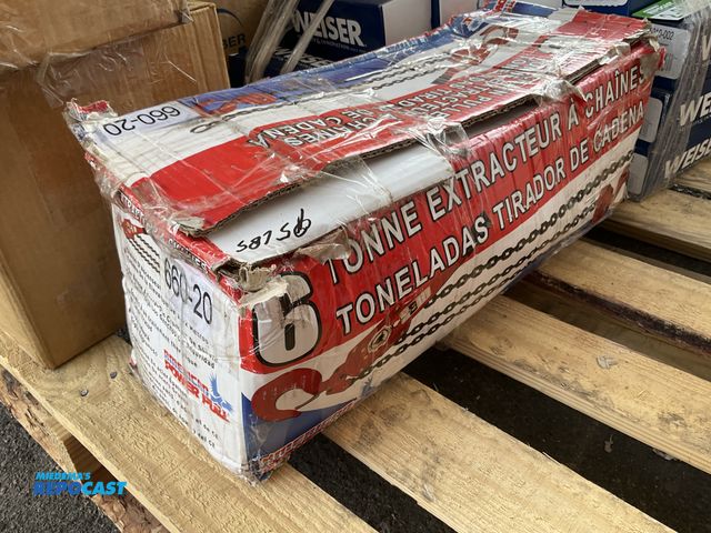 Lot 2-64534 - American power pull 6 ton chain puller model 660-20