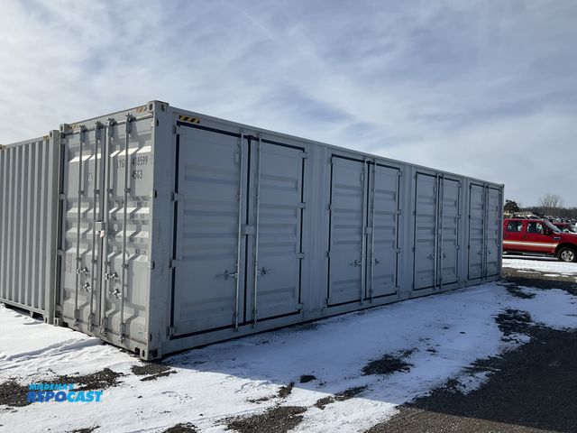 Lot 2-44600 - 2025 High Cube Metal Shipping/Ground Container