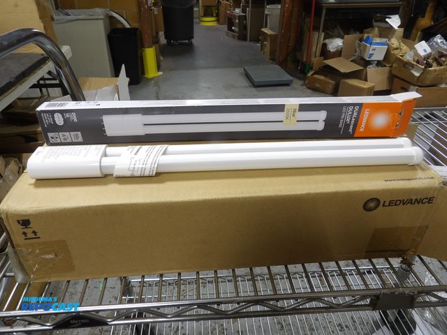 Lot 2-53889 - (10) sylvania; 16.6" LED light bulbs, 16W, 120-277V frosted, 2000 lumens, 3500K, 5000 hr lift, #LED1...