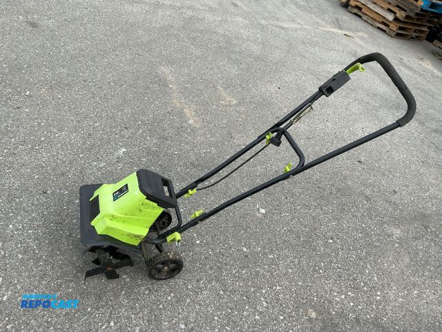 Lot 2-96087 - Earthwise 12 inch electric ground tiller, 9amp