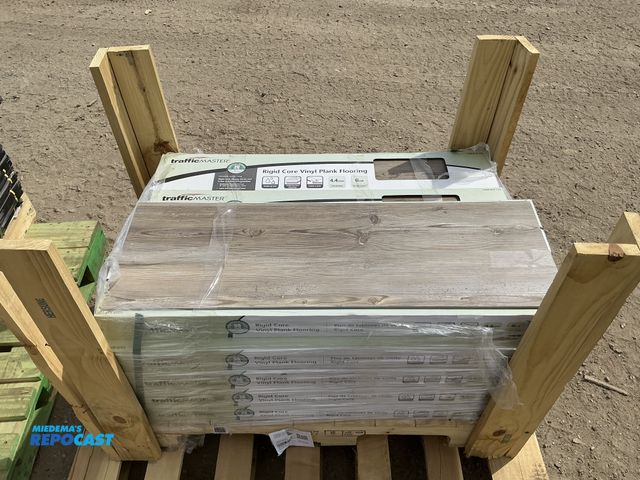 Lot 2-76723 - 431 sq. feet of Click Lock Waterproof Luxury Vinyl Plank Hickman Coast. 6 mil wear layer. 6” x 36”.
