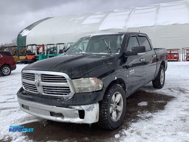 Lot 2-70012 - 2015 Ram 1500 Big Horn Crew Cab Short Box Pickup Truck 4x4