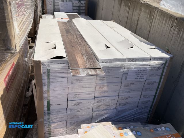 Lot 2-33392 - (60) boxes of SC5520-09 Flooring - 12 pcs per box, 48.03” x 7.24” x 5.5mm overall pad attached, wear...