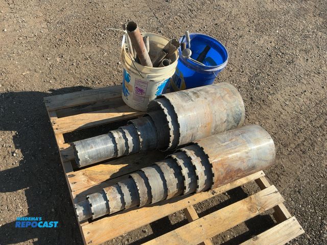 Lot 2-40498 - Lot of assorted used Concrete Core Drill Bits, approx. (27) total, 12" diameter and smaller