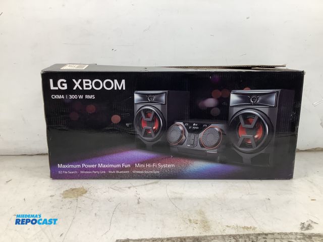 Lot 2-91017 - Xboom CKM4 300 W RMS mini hi-fi maximum power wireless speaker sound system