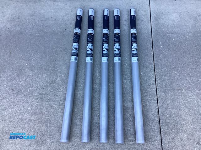 Lot 2-62840 - 5 new rolls of ADFORS Bright Aluminum screen. Each roll is 48” X 84”