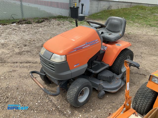 Lot 2-94901 - Husqvarna model gth-2550-xp lawn and garden tractor in original condition. has a 25 horsepower Kawas...