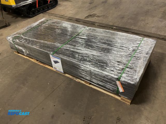 Lot 2-42131 - (15) New SDLANCH IRGPM Ground Protection Mats, Approx. 41-1/2” wide x 95” long x1/2” thick, diamond ...
