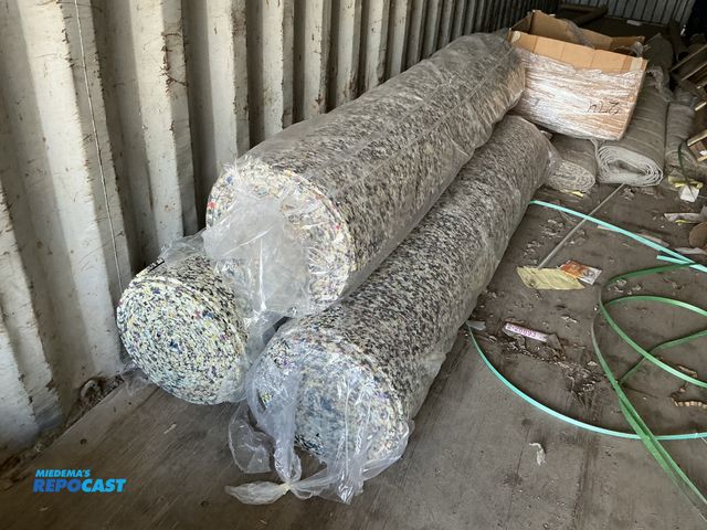 Lot 2-77981 - (3) Rolls of Carpet Padding, 270sq ft per roll