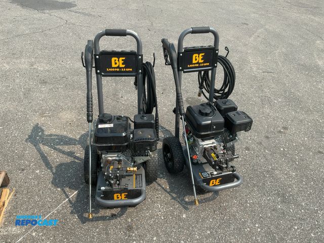 Lot 2-18754 - (2) BE 3400PSI Pressure Washers