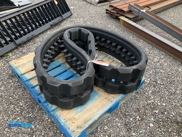 Lot 2-40354 - New/Unused rubber skid steer track approx 12.5”, p/n B320x86x56