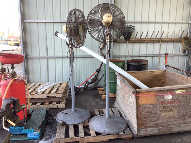 Lot 2-19611 - 2 Patton Heavy Duty Air Circulator Fans