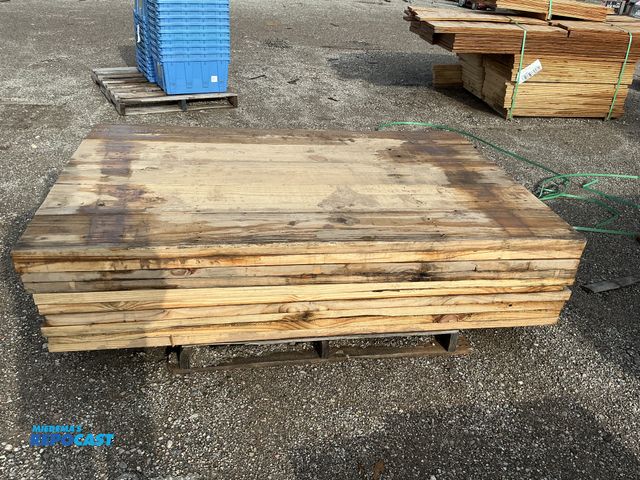 Lot 2-93986 - 50 Lot of recycled lumber boards