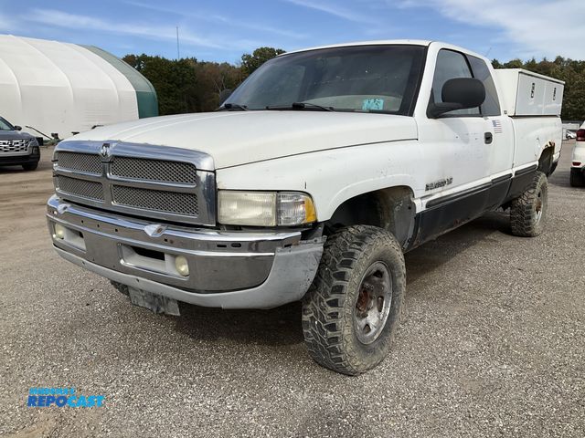 Lot 2-50588 - 1999 Dodge Ram 2500 Extended Cab Long Box Pickup Truck 4x4