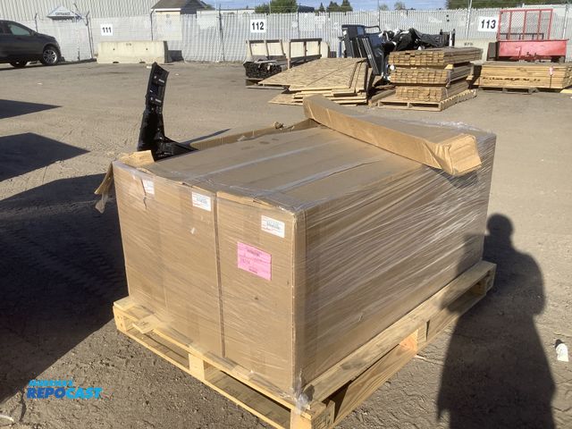Lot 2-34872 - 3 Toyota INSERT-FRONT BUMPERs With hole, black, 57”x25”