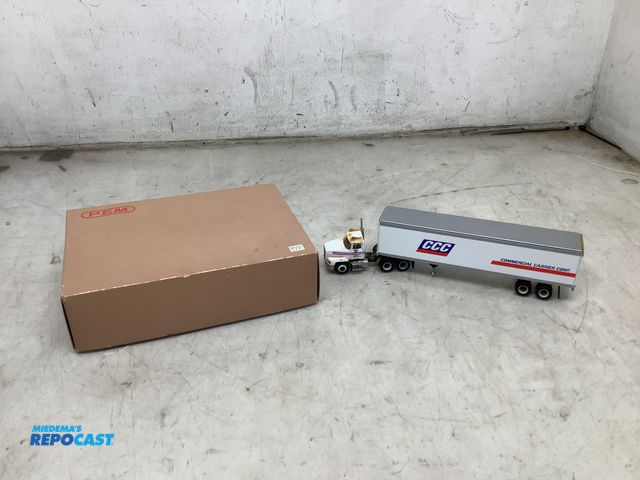 Lot 2-35149 - Pem CCC (Comercial carrier corp) vintage die-cast semi-truck