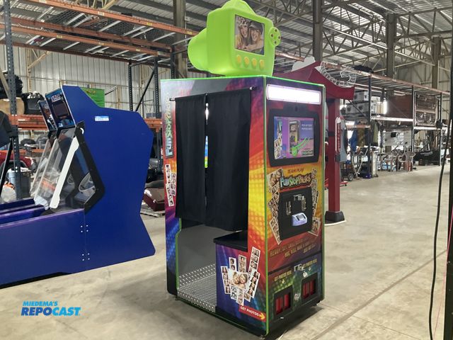 Lot 2-90918 - Team Play FUNSTOP PHOTOS GEN II Coin Operated Photo Booth