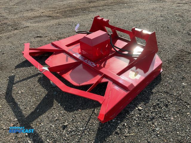 Lot 2-21941 - New SDLANCH Brush Cutter Skid Steer Attachment, Approx. 72" Cut, 75" Wide Overall, Unknown Model/Spe...