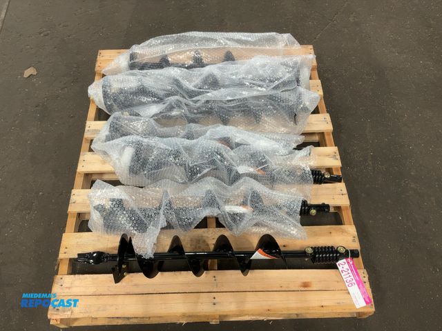 Lot 2-21136 - (8) New 6" Auger Bits, approx. 35-1/2" long overall, approx. 3/4" round drive