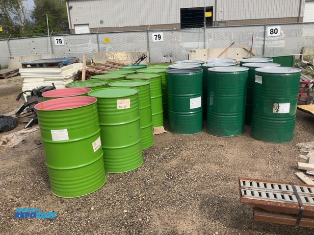 Lot 2-33619 - (20) food grade barrels -green