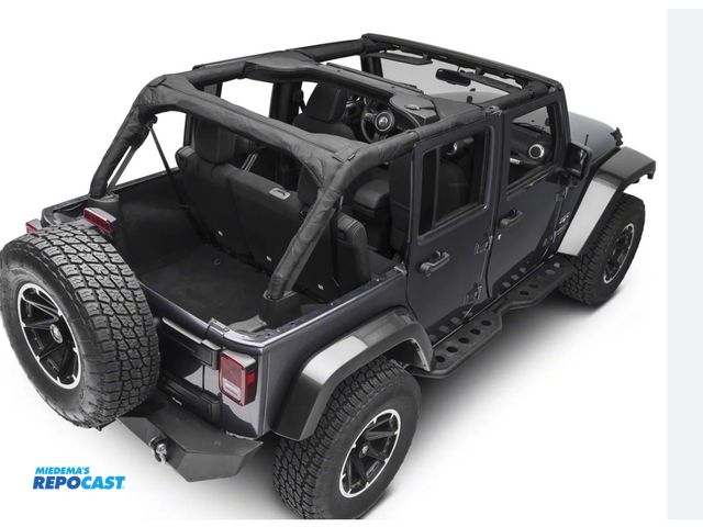 Lot 2-19960 - Jeep JL 2-door roll bar cover - 2018-up