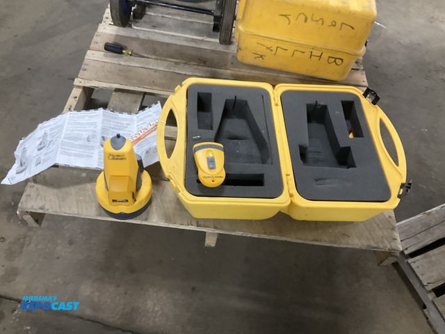 Lot 2-42450 - RoboToolz Self Leveling Remote-Controlled Laser Level for parts/repair