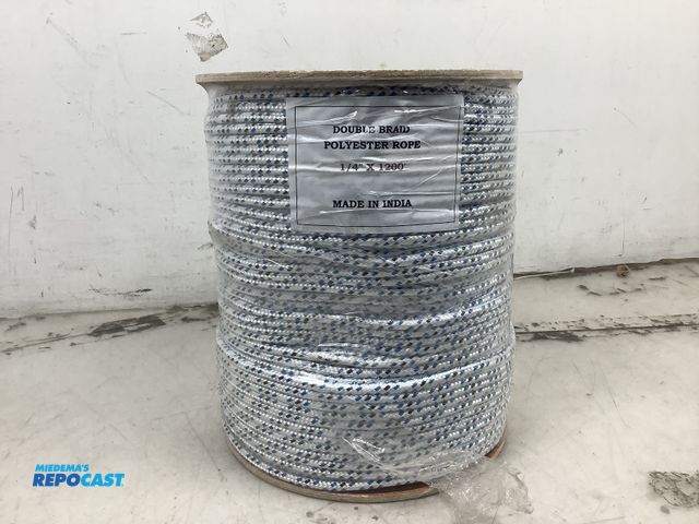 Lot 2-92835 - 1/4 x 1200' Double Braid Polyester Rope