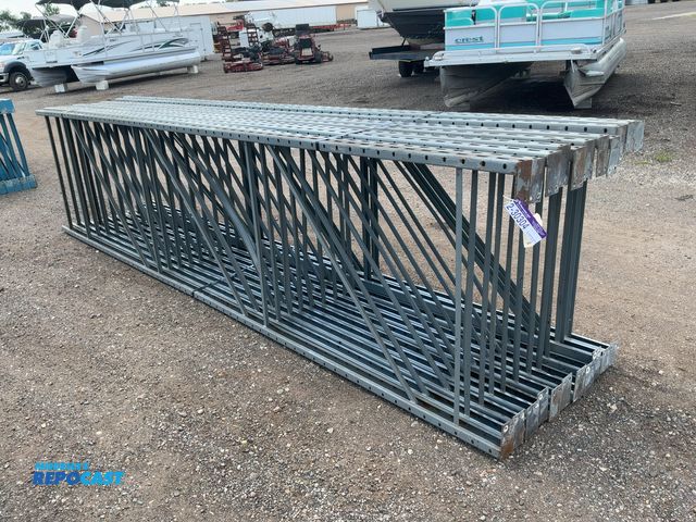 Lot 2-30304 - (11) 42" Deep x 15' Tall Keystone Pallet Racking Uprights