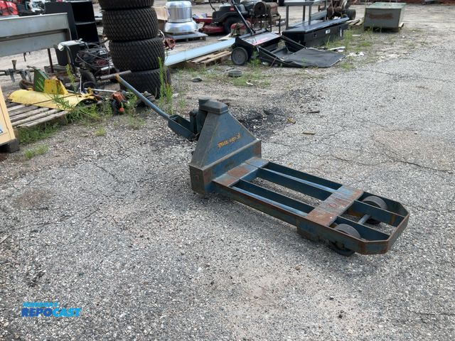 Lot 2-99726 - Blue industrial pallet jack
