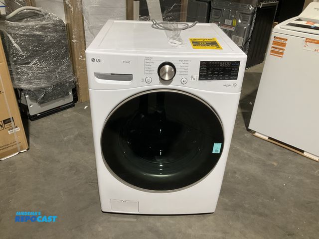 Lot 2-46404 - Scratch & Dent LG ThinQ WM4000HWA/03 Washer