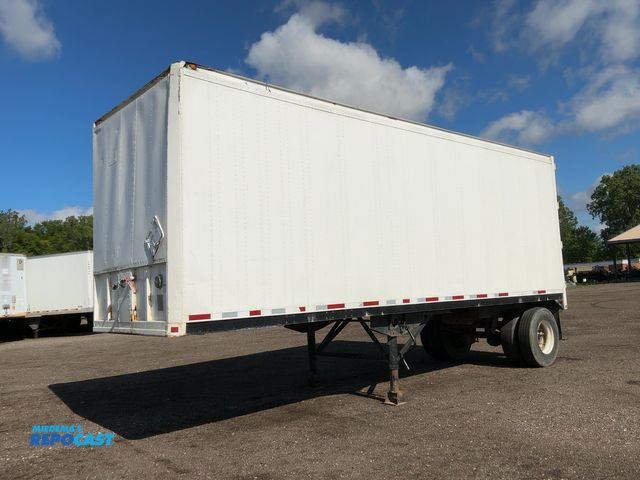 Lot 2-11180 - 1981 Manon 26’ Dry Van Semi Trailer