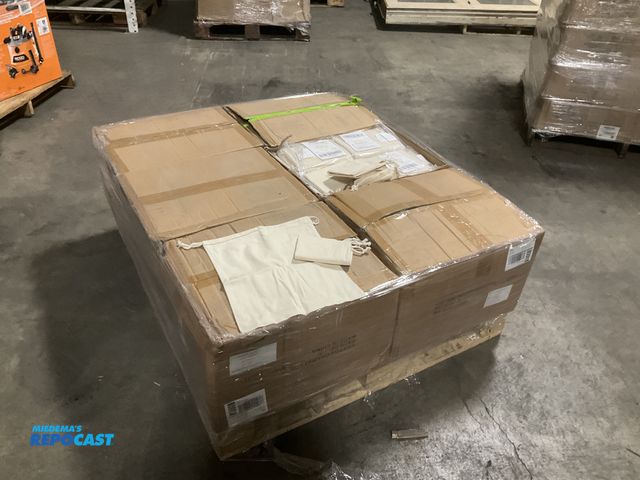 Lot 2-95166 - Top Design Set of 10 Lightweight Cotton Reusable Grocery Produce Bags of Different Sizes - 40 Packs ...