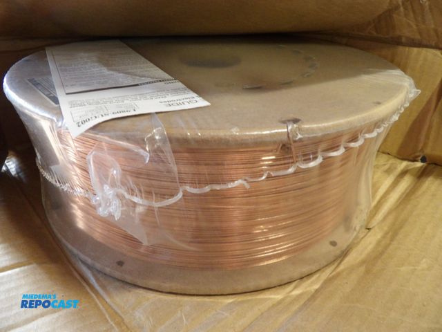 Lot 2-53107 - new Lincoln electric mig welding wire carbon steel, ER 705-6, 0.045