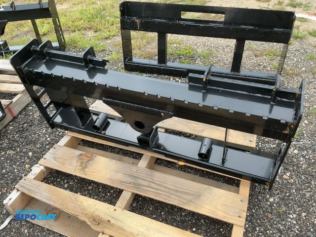 Lot 2-40868 - New Wolverine Fork Carriage Skid Steer Attachment, 16" Carriage, Universal Quick Attach, has 2" rece...