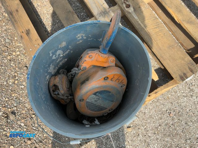 Lot 2-44527 - Harrington 2 Ton Chain Fall Chain Hoist