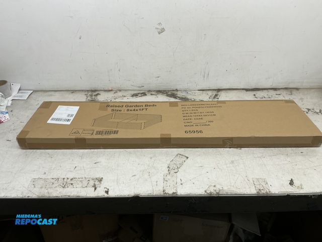 Lot 2-17147 - Raised Garden Beds, 8x4x1 ft