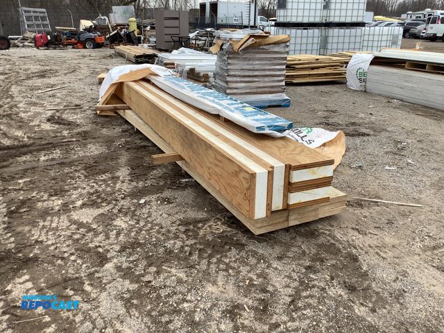 Lot 2-60927 - Bundle of Lumber Including 11.5” x 5.5” x 16’ Units that are Pieces of Foam with a Board on either s...