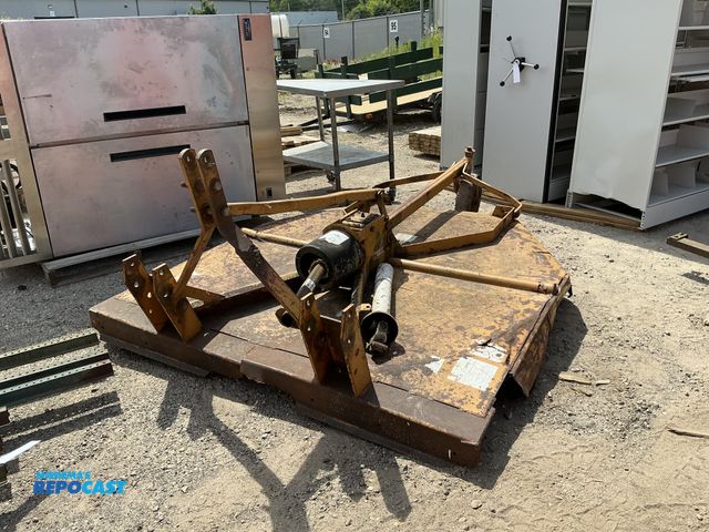 Lot 2-64021 - WOODS tractor brush chopper - heavy duty, 6' wide, 3-point hitch, model MD-172 brush chopper with sl...