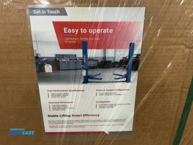 Lot 2-40110 - New SDLANCH Model TPL Two Post Lift, 4500 KG Lifting Capacity, 1800mm Lifting Height, 220/380 Volt E...